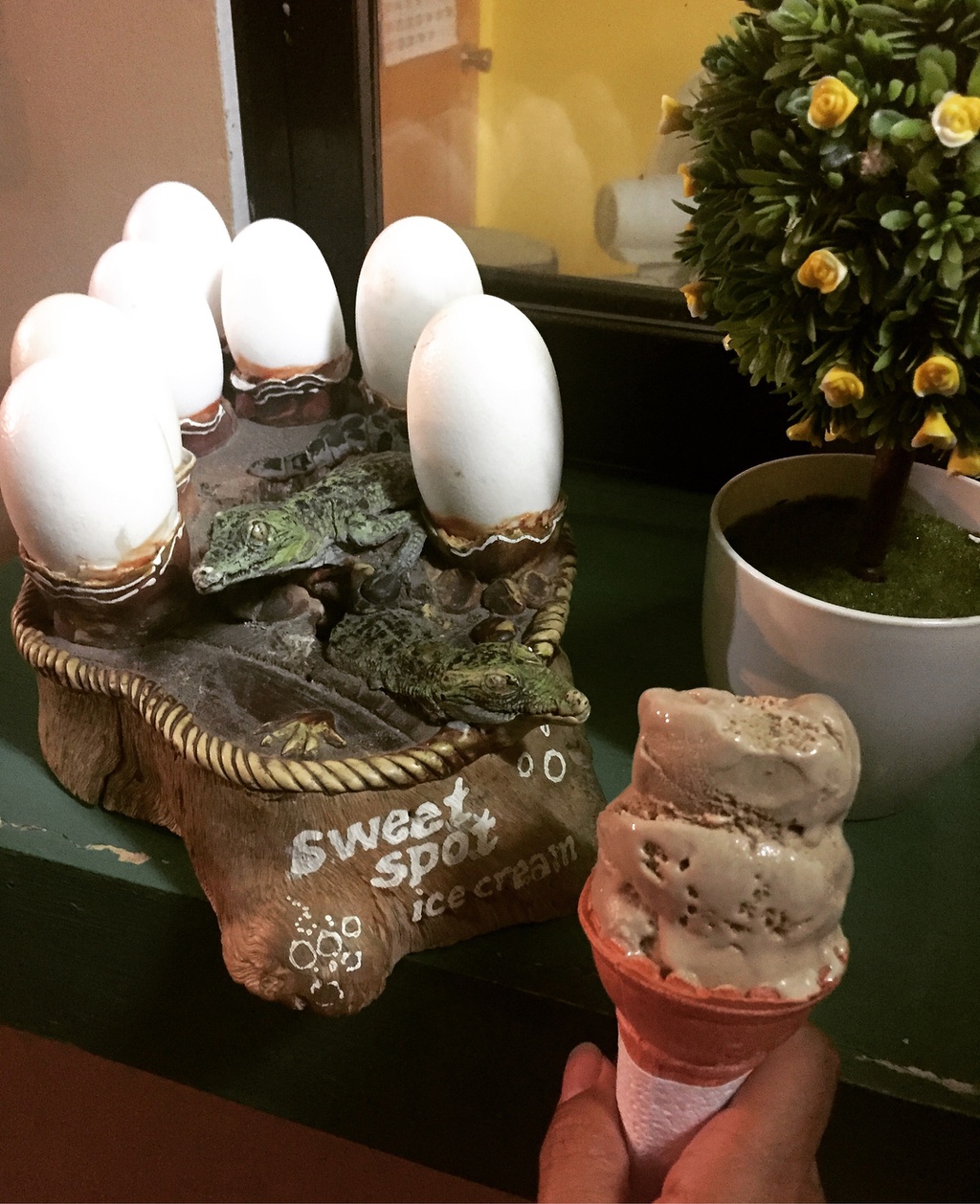 Kem trứng cá sấu – món ăn không dành cho sự đại trà