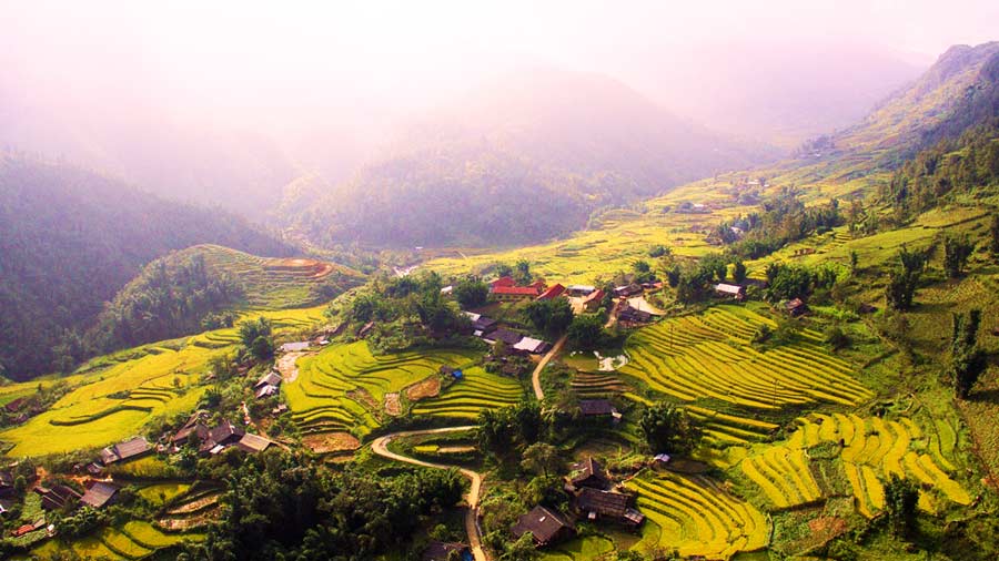 Thung lũng Mường Hoa đẹp nhất Việt Nam