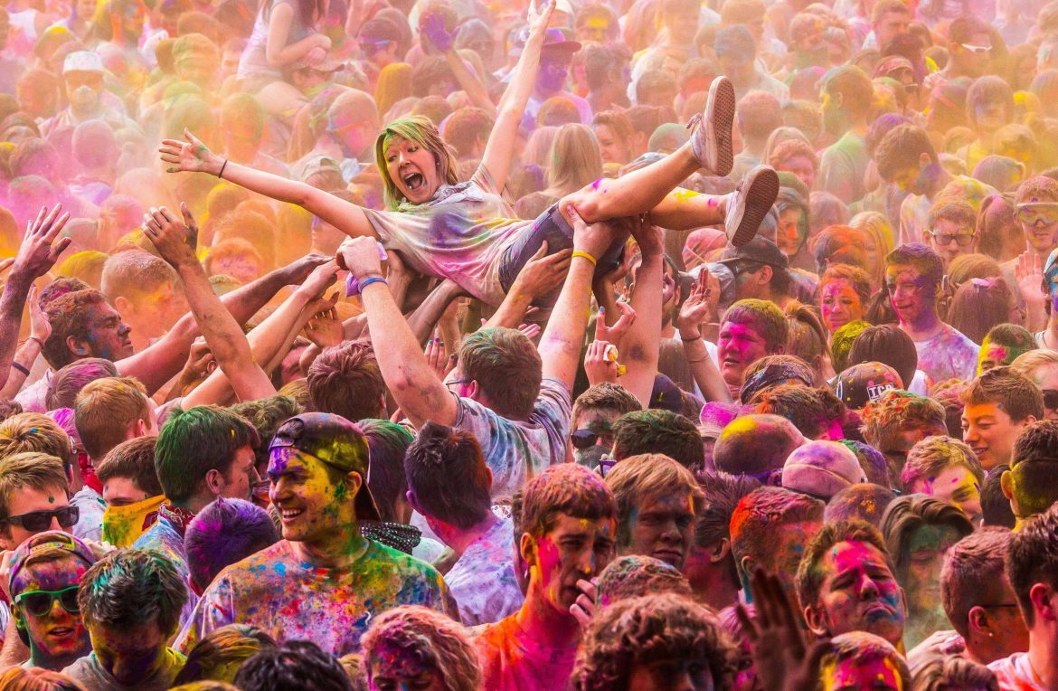 Nét đẹp, đặc sắc của lễ hội sắc màu Holi tại đất nước Mỹ