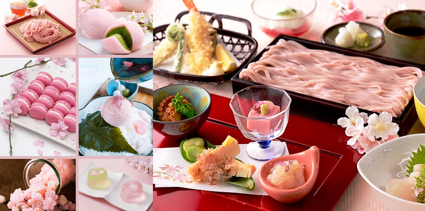 Top 5 món ăn làm từ hoa anh đào nức tiếng Nhật Bản